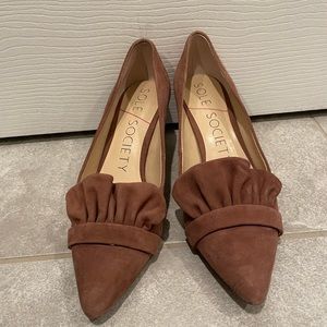 Sole Society Ruffle Pumps